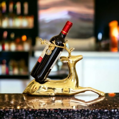 GILDED DEER WINE RACK