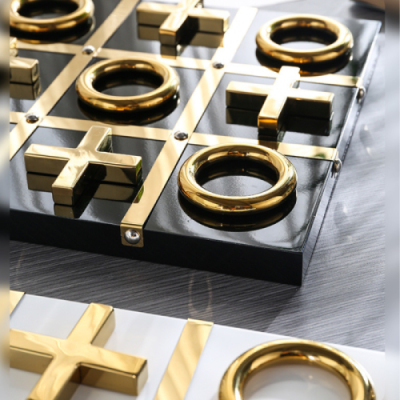 ELEGANT TIC TAC TOE BOARD