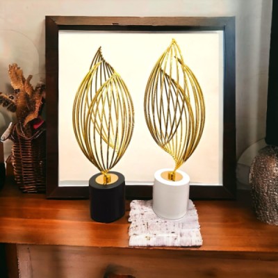 GOLDEN FLICKER TABLE CHARM DUO