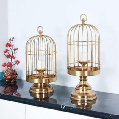 GILDED CAGE CANDLE DUO