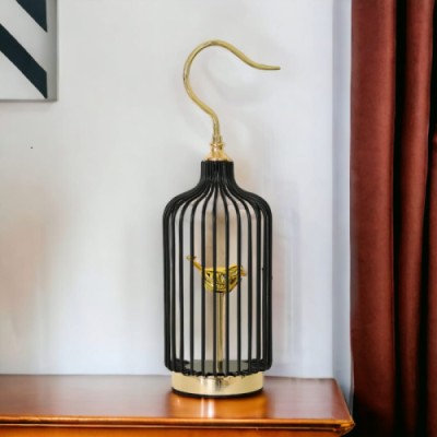 NOCTURNAL ELEGANCE : GOLDEN PERCH CAGE