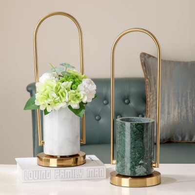 VERDE AURUM BLOOMS VASE SET